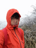 迪卡侬硬壳冲锋衣男女户登山防风防水单层夹克风衣运动外套男 MH500 男-丹霞橙 L 实拍图