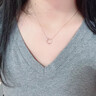 乔柏妲礼物18k彩金玫瑰金钻石项链女生日送老婆 【轻奢款】莫比乌斯项链 实拍图
