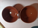 古悦堂 宜兴紫砂家用品茗杯喝茶小杯配套紫砂杯主人杯 小福杯 朱泥 实拍图