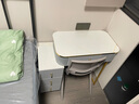 千番町 轻奢仿岩板梳妆台化妆台床头一体女卧室现代简约化妆桌小户型 倾城白70桌+柜(无镜无凳 ) 整装 实拍图