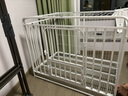 蔻丝【加粗全方管】狗笼子中大型犬一体带厕所分离金毛边牧拉布拉多笼 【三代110款白+垫】15MM方管 实拍图