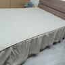 无印良品A类全棉床裙单件100%纯棉床套罩1.8x2米家用床垫保护套防尘四件套 烟雾灰【全棉床裙 优雅唯美】 150cm*200cm 【床裙单件】 实拍图