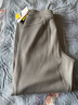 蕉内（Bananain）非常裤505Regular女士阔腿卫裤休闲高腰显瘦舒适裤子新款 【加绒】中麻灰 L 实拍图