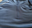 迪卡侬（DECATHLON）冬季内搭速干长袖t恤男训练服运动速干衣健身跑步上衣RUNM 暗夜蓝（速干薄绒款） M 实拍图