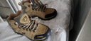 骆驼动感断码冬季骆驼男鞋真皮加绒保暖高帮登山鞋防水户外运动大棉鞋 028卡其色 40 实拍图