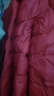 雅鹿轻薄羽绒服女2025年新款短款连帽轻盈便携小个子旅行白鸭绒外套 中国红-连帽 XL （推荐115-125斤） 实拍图