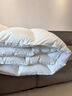 然牌TTC静音抗菌白鹅毛被芯 双人加厚保暖冬被 约4斤 200x230cm 白色 实拍图
