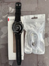 中沃适配华为手表表带watch4pro/gt5/gt4/watch3/gt3pro/buds原款真皮运动氟橡胶钛金属表带 曜石黑【原款运动款氟橡胶表带】46/48MM表盘 适用46/48mm表盘 实拍图