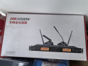 海康威视（HIKVISION）一拖二无线麦克风桌面长杆鹅颈话筒会议室演讲UHF高保真主席台抗干扰自动对频防啸叫培训广播 实拍图