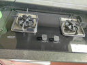 前锋（CHIFFO）家用燃气灶 七扇旋火5.0kW猛火灶230°广域控火台嵌入两用节能天然气燃气灶JZT-QD305-B 玻璃面板【天然气】 5.0kW双眼 实拍图
