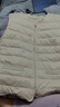 波司登（BOSIDENG）【反季】轻薄羽绒服90绒女短款露营徒步拿捏温差休闲保暖马甲背心 秘釉色7475 3XL 185/104A 实拍图