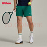 威尔胜（Wilson）官方夏季男士TOURNAMENT运动梭织网球裤7寸运动短裤 WM00299411GNN-矿石绿 S /170/80A 实拍图
