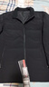 劲霸男装（K-Boxing）男士冬季立领轻薄短款夹克羽绒服|NRHG4002 黑色 175/L  实拍图