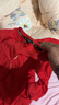 真维斯（JEANSWEST）红色卫衣男女款秋冬季休闲宽松上衣蛇年本命年衣服过新年会定制款 红色 平安幸运_K 2XL 【推荐140-160斤】 实拍图
