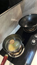 张大锤章丘小铁锅迷你小炒锅奶锅宝宝一人辅食锅家用炒菜锅无涂层不粘锅 圆底小奶锅【单锅】已开锅 22cm 实拍图