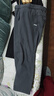 吉普（JEEP）休闲裤男秋冬季直筒裤子男士宽松潮流工装裤男裤 深灰加绒 3XL 实拍图
