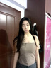 时尚夏季吊带背心女纯色打底衫外穿简约网红小辣妹固定杯小背心批 卡其 均码(80-130斤) 实拍图