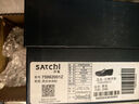 沙驰（SATCHI）男鞋  男士皮鞋休闲商务皮鞋一脚蹬皮鞋男  75962001Z 黑色 39 实拍图