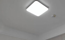 欧普照明（OPPLE）卧室吸顶灯北欧卧室灯简约现代创意led主卧房间灯书房灯具WS 【呵护光2代】铭宇III三档小方卧 实拍图