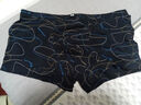 恒源祥男士内裤男纯棉抗菌裆平角裤男式印花中腰四角底裤大码短裤头4条 黑色+紫色+藏青+浅灰 4条 2XL /180 【建议130-150斤】 晒单实拍图
