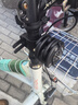 WHEEL UP自行车锁防盗链条汉堡锁山地车公路车迷你单车配件电动车折叠锁 汉堡锁+钥匙+锁架 实拍图