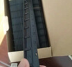 易利丰（elifo）黑色凭证标书报告卡条装订夹压条文件打孔机十孔a4纸10孔装订夹条装订条塑料资料装订机扣条压边 22.5mm 50支装（装订201-225页） 装订夹条 实拍图
