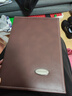 银尘皮面6寸相册本家庭纪念册影集160张240张插页式商务办公相册本袋式相簿本 红棕色6寸240张【过塑6寸不能放】 皮质6寸 实拍图