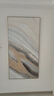 水竞 玄关装饰画竖版油画现代简约走廊挂画客厅背景墙壁画轻奢抽象画 石来运转 土豪金(铝合框) 80*160 实拍图
