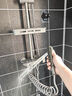 布莱达家用增压明装淋浴花洒套装精铜洗澡浴霸花晒喷头明管明接莲蓬头 【免费安装】枪灰-明装四档-精铜龙头主体 实拍图