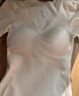 洁丽雅蚕丝山羊绒保暖内衣打底女士无缝秋冬季保暖内衣中厚套装美体打底 上衣香槟色 M（推荐90-110斤） 实拍图