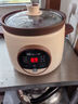 小熊（Bear） 电炖锅紫砂锅电炖盅紫陶电砂锅家用煲汤炖汤养生锅迷你小BB煲婴儿辅食煮粥神器熬粥锅 DDG-E15H1 1.5L 实拍图