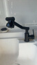 九牧王全铜体面盆水龙头冷热水器二合一洗手盆水龙头万向旋转洗脸盆 L3【冷热】铜体招财猫-黑色+80管 实拍图