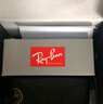雷朋（RayBan）偏光太阳镜户外墨镜男女款方形素颜半框眼镜开车眼镜0RB3016F礼物 901/58黑色镜框绿色偏光镜片 尺寸55 实拍图