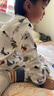 戴维贝拉（DAVE＆BELLA）男童睡衣儿童家居服两件套女童秋衣秋裤宝宝内衣套装婴幼童服装 恐龙印花 130 cm（建议身高120-130cm） 实拍图