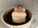 水之梦水之梦免充气儿童游泳腋下圈安全平稳不侧翻适用3个月-4岁 卡通版+橙色 实拍图