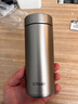虎牌（TIGER）超轻便携保温杯保冷杯抗菌加工雾面质感MMZ-K035-XM雾钛银350ml 实拍图