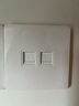 山泽六类网络模块 CAT6千兆网线插座面板非屏蔽免打模块 RJ45水晶头母座电脑网线镀金连接头WMD-006 实拍图