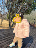 巴拉巴拉童装儿童羽绒服男童女童2024冬连帽加厚外套宝宝衣服208424107238 实拍图