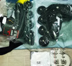 美洲狮（COUGAR）成人可调休闲轮滑鞋刷街溜冰鞋 黑色XL码【适用于中小学轮滑课】 实拍图