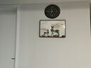 柳莺花燕免打孔电表箱装饰画现代简约客厅餐厅挂画电闸箱配电箱遮挡壁画 幸福麋鹿 60X40遮挡50X30表箱 上掀款 实拍图