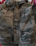 dickies 羽绒服 印花撞色时尚百搭男式灰鸭绒厚外套9482 军绿色迷彩印花 S 实拍图
