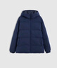 Gap男装徽章logo抽绳立领连帽羽绒服纯色外套677652 海军蓝 3XL (185/108A) 亚洲尺码 实拍图