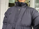 笺罗（JIANLUO）棉服男假两件连帽秋冬季加厚宽松晋江羽棉衣袄绒服面包男情侣外套 黑色 2XL【145斤-160斤】 实拍图