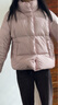 森马（Semir）羽绒服女三防纯色立领宽松简约冬季2024鹅绒外套保暖109724113005 实拍图
