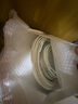 PANDUIT 泛达超六类细网线CAT6A类跳线家用电脑宽带POE监控万兆高速成品线 圣洁白 3米 实拍图
