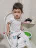 ONLYOU BABY儿童马桶坐便圈男女宝宝坐便器小孩厕所辅助器盖婴儿专用坐便垫圈 【PU软坐垫】+送挂钩 月影灰 实拍图