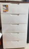 爱丽思（IRIS）收纳柜子衣柜爱丽丝抽屉式客厅卧室储物柜免安装床头五斗柜置物柜 3层【密闭款】面宽56cm 双扣手 实拍图