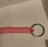 钥匙链彩色电话线弹力钥匙扣防丢失包包手机绳可伸缩塑料弹簧扣绳 【随机颜色】1个 实拍图