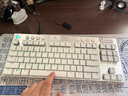 罗技（G）G913/G915 TKL机械键盘无线蓝牙双模游戏电竞矮轴超薄人体工学电脑吃鸡全尺寸背光送男生男友礼物 G913 TKL白-T轴（茶轴） 实拍图