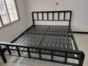 科虎【顺丰入户】床铁艺床双人床家用单人铁架床简约出租房铁床 黑色高头高尾【加粗加厚】 1.8*2.0m【稳固无异响】 实拍图